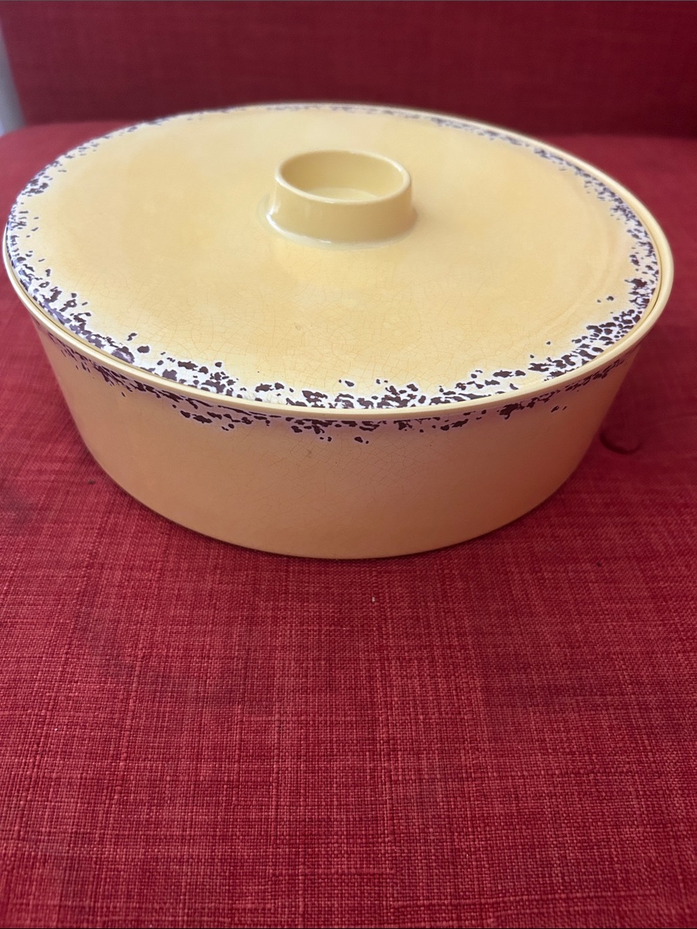 Tommy Bahama yellow tortilla warmer